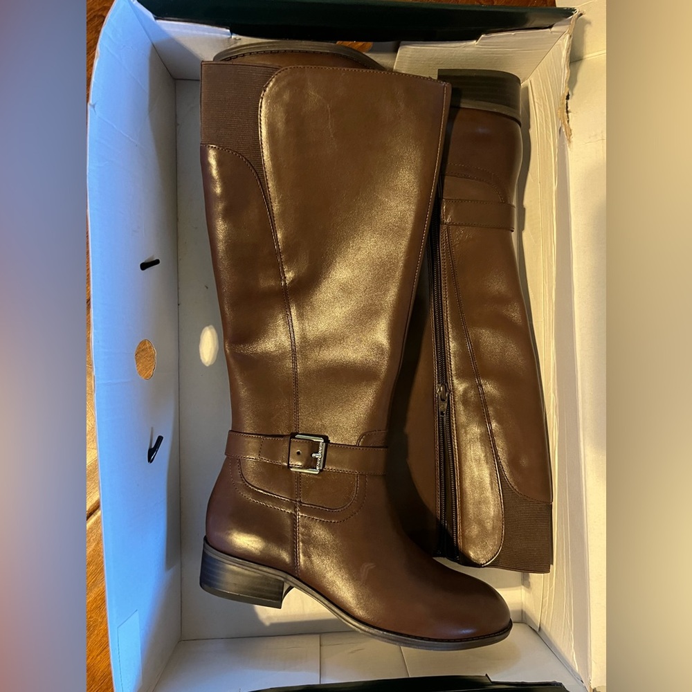 Ralph Lauren Mackenzie women’s riding boots sz 6 NWT